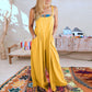💝Mouwloze jumpsuit met wijde pijpen en zakken voor dames