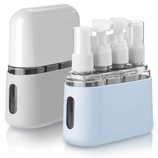 🎁2026 Nieuwjaar Hot Sale🎁 Mini Shampoo Dispenser Draagbare Reis Fles Set