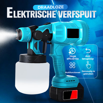 Snoerloze elektrische verfspuit -🔥🔥50% korting +Gratis verzending💥