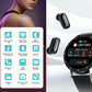 ⌚2 In 1 Smartwatch Met Bluetooth Oordopjes