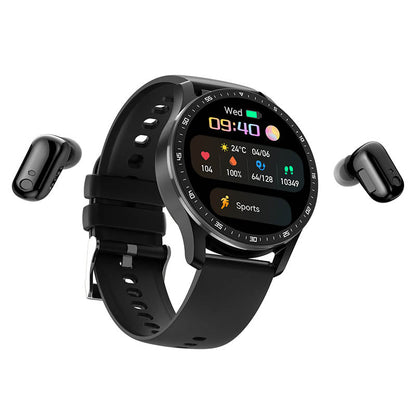 ⌚2 In 1 Smartwatch Met Bluetooth Oordopjes