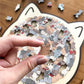 🎁Kerstuitverkoop 50% KORTING🎅 Houten katvormige puzzel van 135 stukjes Morandi-Color