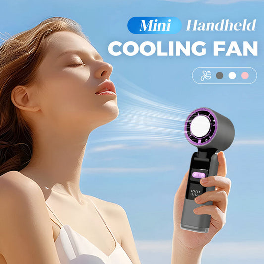 ☀️ Opvouwbare Mini Ventilator – Verkoeling voor Reizen, Kamperen en Warme Dagen ❄️