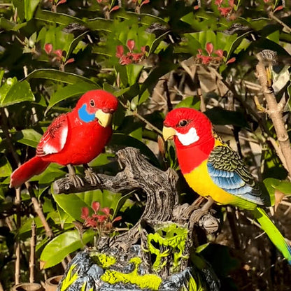 🦜Elektrische stempapegaaien op batterijen - 🥀Verlevenig je tuin