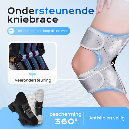 Verstelbare Kniebescherming Versterker voor Sport