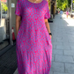Stijlvolle plus size jurk met print