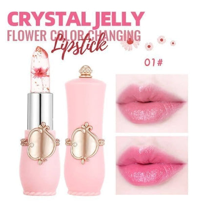 🎁2024 Nieuwjaar Hete Uitverkoop🎁Kristallen Jelly Bloem Kleurwisselende Lipstick-✨BESTE GIFT🎁