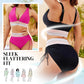 💃High Waisted Tummy Control Color Block Bikini Sets