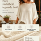 🔥50K+ VERKOCHT HALVE PRIJS🌿 Holle poncho top kwalitatieve mengstof losse pasvorm S-3XL