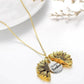 Girasol "You Are My Sunshine" ketting met opbergetui