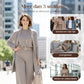 Elegant Lange Cardigan & Top & Broek 3-Delige Set