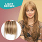 Naadloze 3D Clip-In Bangs Hair Extensions (50% KORTING)