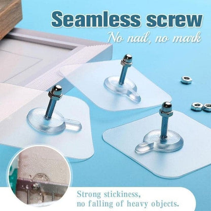 🔥Koop meer en krijg meer gratis🔥Transparent Self-Adhesive Hooks™ | Naadloze zelfklevende haken