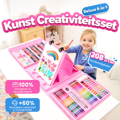💗Hot Promotie 49% Korting💗Deluxe 6-in-1 Kunst Creativiteitsset🎁Het Beste Cadeau voor Kinderen