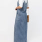VERKOOP 49% 🔥Maxi denim jumper jurk voor dames