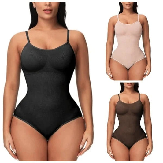 Gebeeldhouwde Shapewear Tank Suit