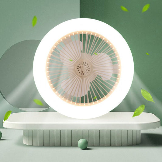 2-in-1 stille verstelbare ventilatorlamp met afstandsbediening voor de slaapkamer (Gratis verzending)