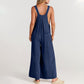 ZOMER UITVERKOOP-PLUS MAAT WIJDE PIJPEN OVERALL JUMPSUIT