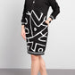 💖Slim-fit casual damesjurk met rits en print