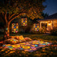 🔥SPECIALE AANBIEDING 50% KORTING-🌞Kleurrijke zonne-energie tuinlantaarn met zonnebloemmotief💫