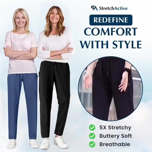 🔥Zomerbestseller🔥 Unisex ultrastretch Ice Silk comfortabele vrijetijdsbroek