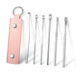 Draagbare Screw Earpick 6-delige set