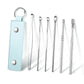 Draagbare Screw Earpick 6-delige set