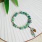 Vintage Keramische Kralen Armband