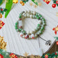Vintage Keramische Kralen Armband