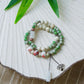 Vintage Keramische Kralen Armband
