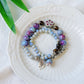 Vintage Keramische Kralen Armband