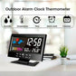 🎄Kerstuitverkoop 50% KORTING🔥Digitale LED Temperatuur Vochtigheidsmonitor Weersvoorspelling LED Tafelwekker🔥