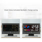 🎄Kerstuitverkoop 50% KORTING🔥Digitale LED Temperatuur Vochtigheidsmonitor Weersvoorspelling LED Tafelwekker🔥