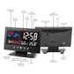 🎄Kerstuitverkoop 50% KORTING🔥Digitale LED Temperatuur Vochtigheidsmonitor Weersvoorspelling LED Tafelwekker🔥