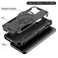 Onzichtbare Bracket Mecha Stijl Mobiele Telefoonhoes voor iPhone