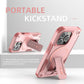 Onzichtbare Bracket Mecha Stijl Mobiele Telefoonhoes voor iPhone