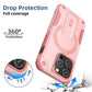 Onzichtbare Bracket Mecha Stijl Mobiele Telefoonhoes voor iPhone