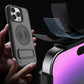 Magnetische Schokbestendige Telefoonhoes met onzichtbare standaard voor iPhone