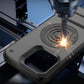 Magnetische Schokbestendige Telefoonhoes met onzichtbare standaard voor iPhone