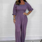 Zomerjumpsuit met elastische taille voor dames🥰