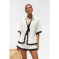 Dames Zomer Shirt Top Met Hoge Taille Shorts Casual 2-Delige Set