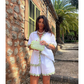 Dames Zomer Shirt Top Met Hoge Taille Shorts Casual 2-Delige Set