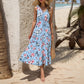 Zomerjurk met zoete bloemen voor dames