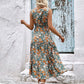 Zomerjurk met zoete bloemen voor dames