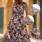 Zomerjurk met zoete bloemen voor dames