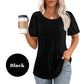 ✨Zomers T-shirt met ronde hals en korte mouwen voor dames