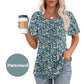 ✨Zomers T-shirt met ronde hals en korte mouwen voor dames