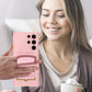 Ultradunne Anti-Vingerafdruk Telefoonhoes Met Polsband voor Samsung S24/S23