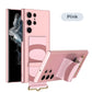 Ultradunne Anti-Vingerafdruk Telefoonhoes Met Polsband voor Samsung S24/S23