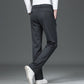 Heren Stretch IJs Zijden Casual Rechte Broek